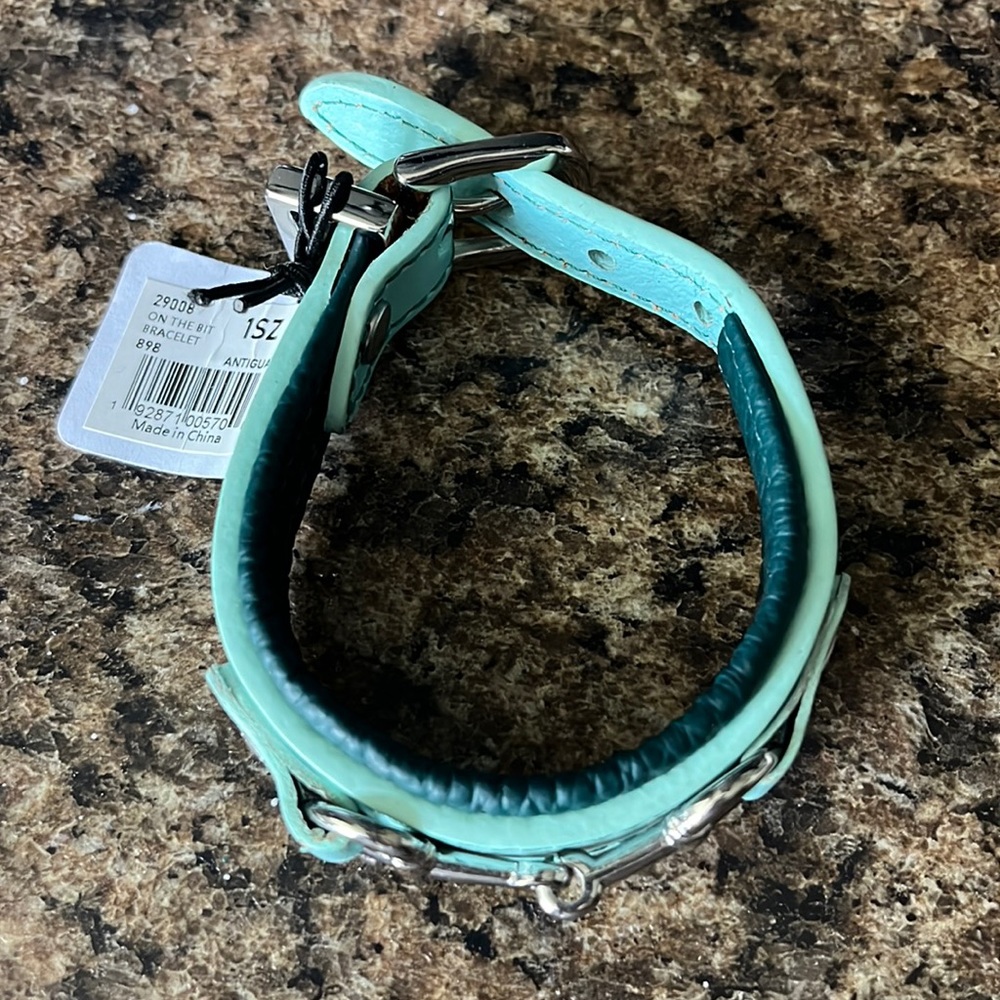 New with tags, equestrian style bracelet